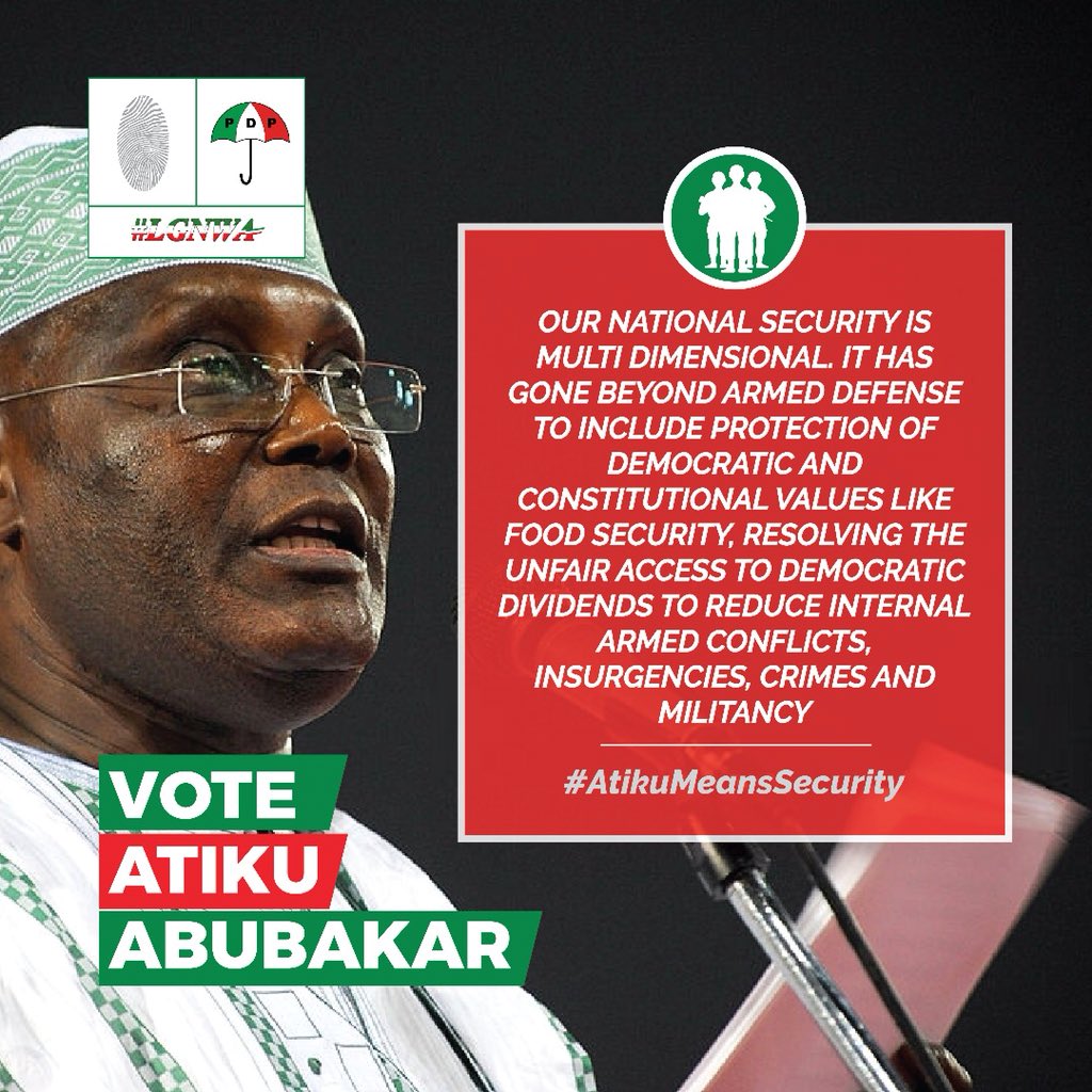 AfroteeDuro's tweet photo. 4 MORE DAYS TO FREEDOM FROM THE DICTATOR,
4 MORE DAYS TO VOTE FOR BETTER NIGERIA,
4 MORE DAYS TO VOTE FOR ATIKU ABUBAKAR AND GET NIGERIA WORKING AGAIN.
#AtikuMeansUnity
#AtikuMeansPeace
#AtikuMeansSecurity
#AtikuWillWin
#AtikuOurPresident
#BusesForDemocracy
#GNWA https://t.co/BOJqEnJ6DC