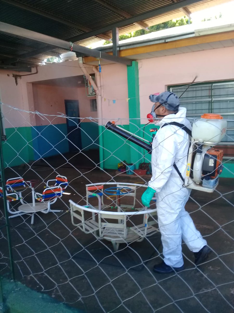 CITDoloresNorte's tweet photo. #DoloresNorte Fumigación-Esc Prov. 527 y NENI 2044-B° Villa Dolores. @muniposadas @losadajoaquin @radiodeposadas https://t.co/W0Uvkz2Ij7