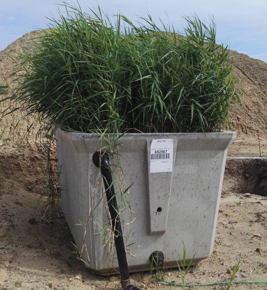 Phytocube compact #reedbedtreatment system from <a href="/ARMLtd/">ARMLtd</a> is designed for low flow rates of wastewater - suitable for single houses and small industrial applications ow.ly/Oe5S30nq0jC