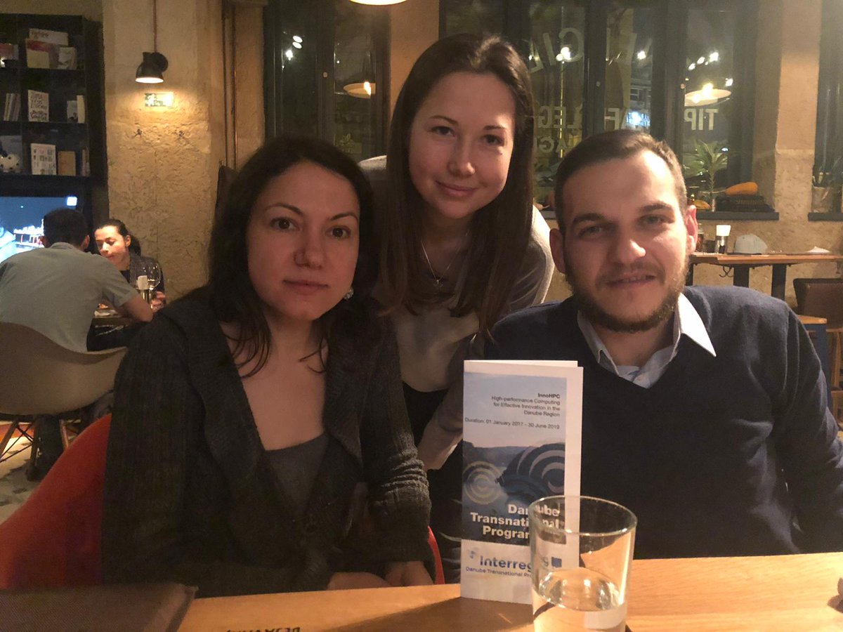 InnoHPC's tweet photo. Romanian InnoHPC partners met on Friday afternoon to discuss about next steps in project implementation. Soon, details on workshops in WP6 and final conference will be available. 

@seba_stefaniga @esimion @ralucacoscodaru 
@INTERREGTweets 
#Interreg #Danube #innoHPC https://t.co/Ban9Wol4cn