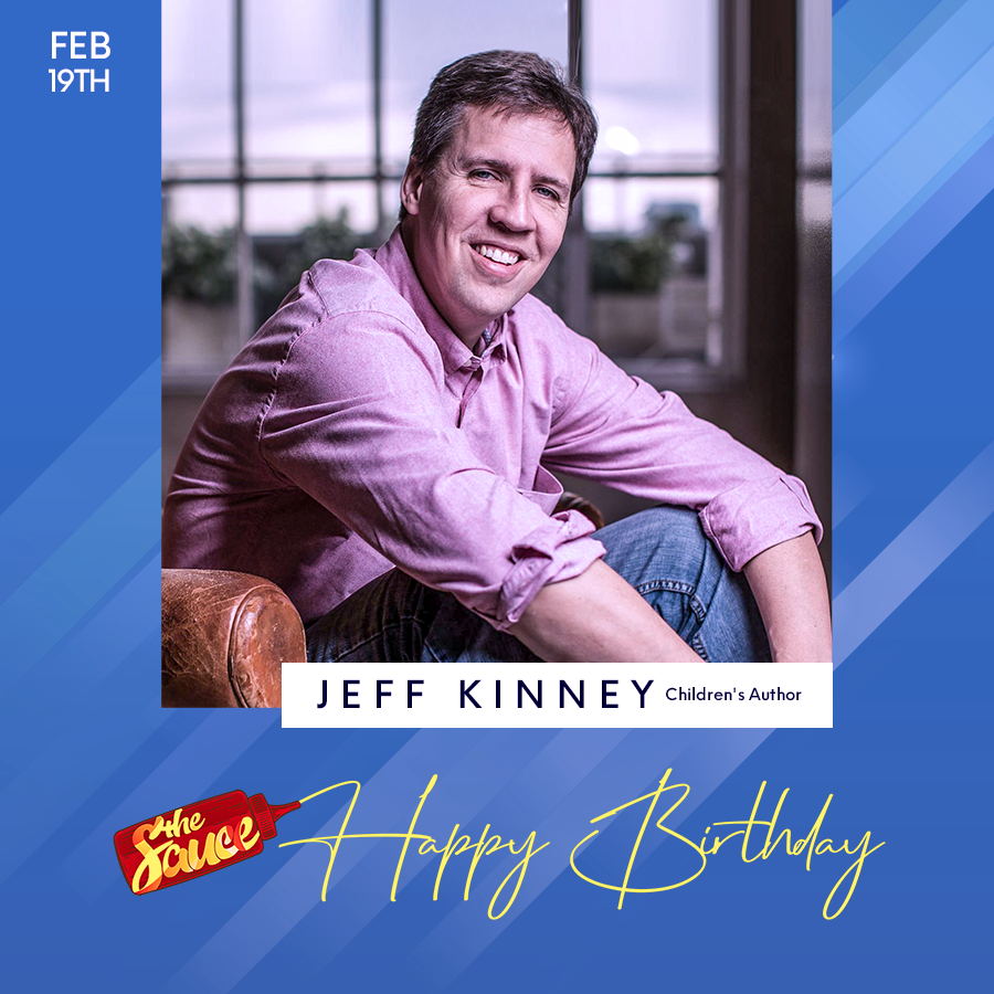 Happy 48th birthday to Children\s author and cartoonist Jeff Kinney 
