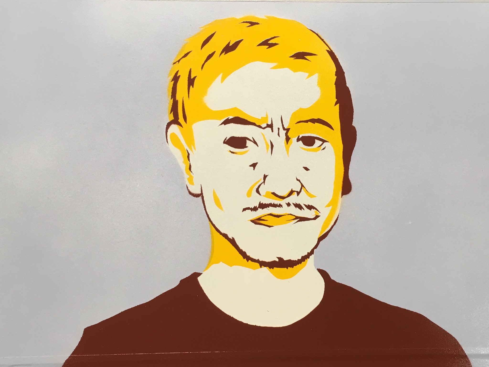 X-এ あき🎨AKI SPRAY PAINT スプレーアート 7/5,6デザフェス「E