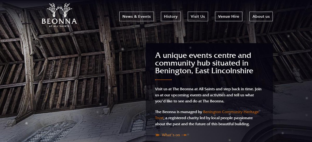 Proudly unveiling the  Beonna website.... with the latest news, behind the scenes photos, information about holding your own  event at this unique venue, and all of our upcoming events and activities. Beautifully designed by <a href="/rootstudiouk/">Root Studio</a> iof #Lincoln bit.do/thebeonna