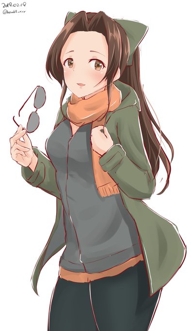 神通私服mode
#艦これ版深夜の真剣お絵描き60分一本勝負
#艦これ版真剣お絵描き60分一本勝負_20190219 