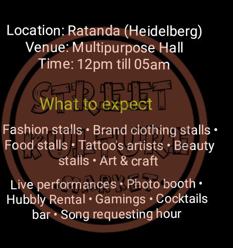 LiveInRmf's tweet photo. Street Kulture Market
8 of June 2019
@ Ratanda Multipurpose Hall
*TICKETS WILL START SELLING 1ST OF MARCH.
*STALLS AVAILABLE
-For tickets contact 076 226 0561 or DM https://t.co/QVMGOBZXIs