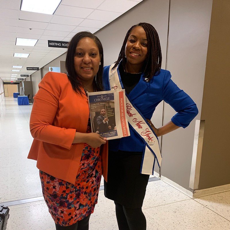 <a href="/ReentryChron/">Re-Entry Chronicle</a> at the 48th Annual Legislative Conference hosted by the New York State Black and Puerto Rican Caucus.