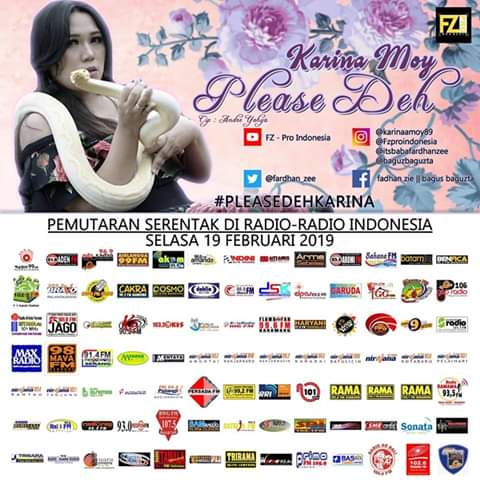#NewRelease KARINA MOY – PLEASE DEH  #PleaseDehKarina CC <a href="/fardhan_zee/">fardhan zee</a> <a href="/WienaAlfiana18/">ceu win win</a> #PemutaranSerentak #MusikAsik #GaleriMusik MD @hendraaCafe