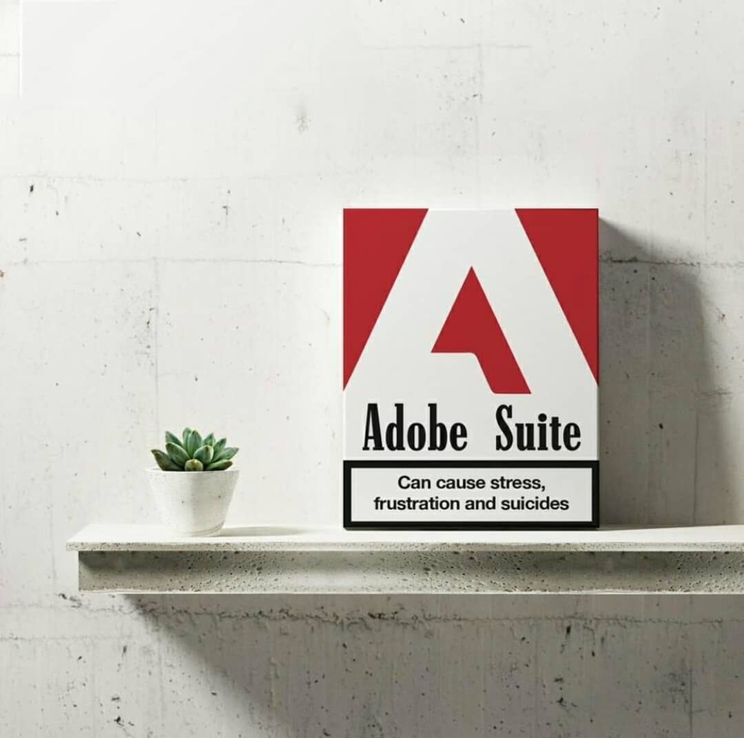 stefalecci_'s tweet photo. CAUTION! 🚫🚭
For all graphic designer!
Which one is your main source of frustration?
· 
Canvas by https://t.co/cJOHdezVPe on IG
#caution #sigarettes #adobe #attentionplease #suite #adobesuite #graphic #graphicdesigner #canvas #smart https://t.co/CESOKgQeFj