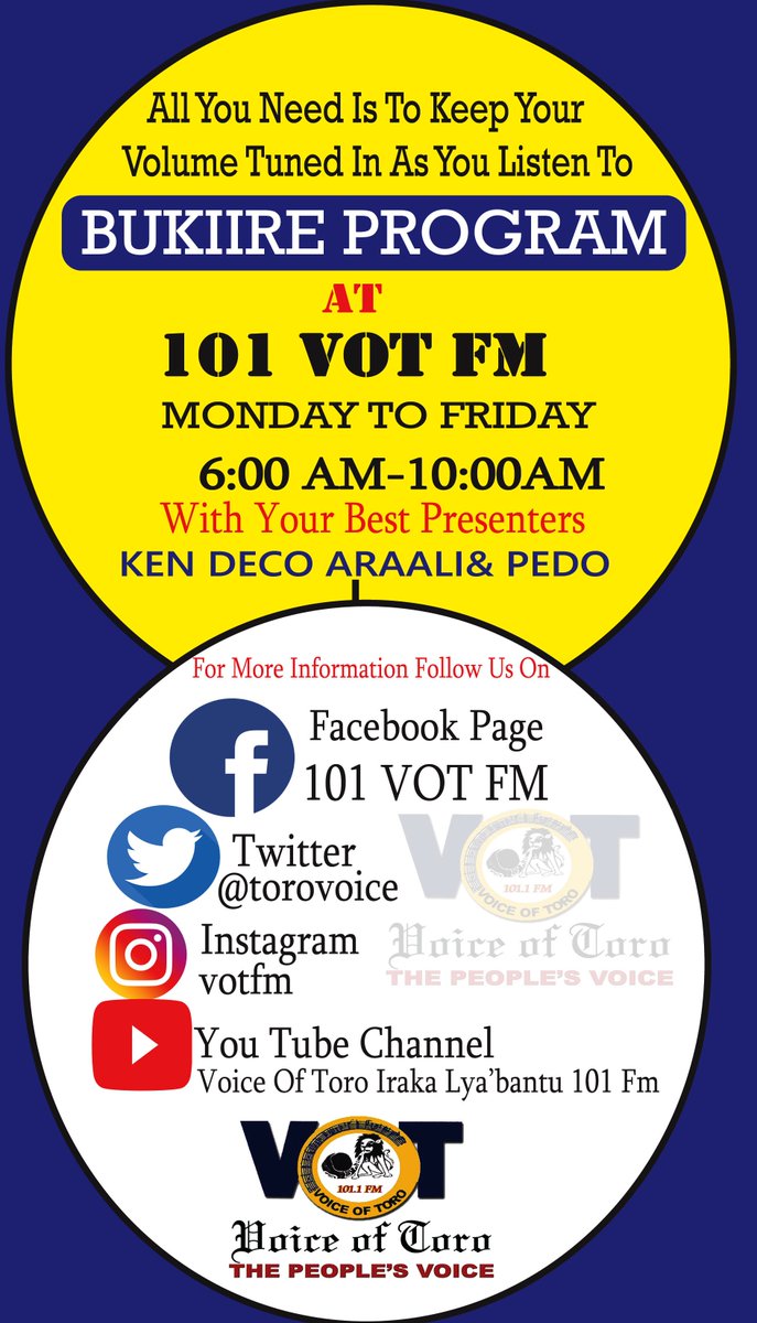 VOICE OF TORO FM 101 tweet media