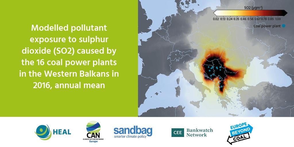 Green_Europe's tweet photo. This is how the pollution from Western Balkan coal-fired power plants spreads over our skies

Just 16 inefficient plants pump out more toxic sulphur dioxide than the EU's 250 plants *COMBINED*!

Read more👉https://t.co/w3ybMHURhb #AirQuality  #ChronicCoal #CleanAir #CleanEnergyEU https://t.co/itMNV2V3TZ