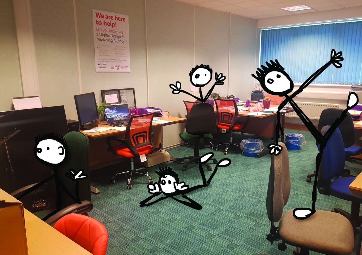 WildHerbert's tweet photo. When people are away the doodles will play.... The office was busy this morning! #doodels #busy #chairsfordays #wildherbert https://t.co/RqT2b7Nrqb