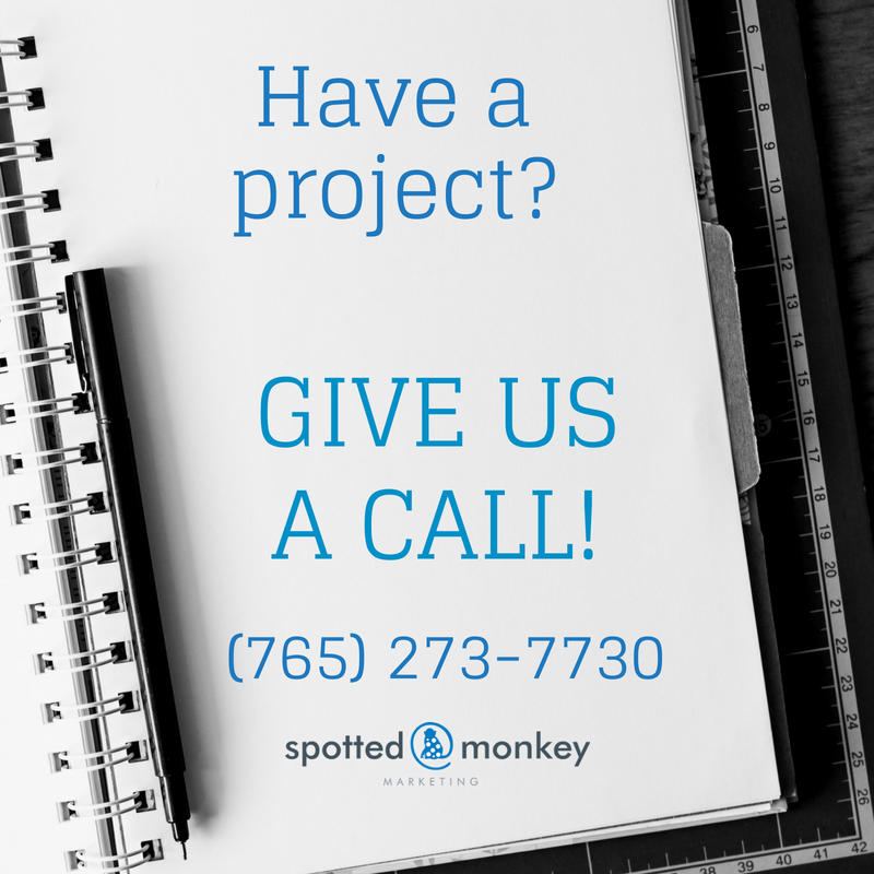 SpottedMonkey_'s tweet photo. #SpottedMonkey Marketing is your one stop for all traditional and digital marketing needs. #OneSpot  #Marketing #MarketingMuncie #MonkeyBusiness #digitalmarketing #design #brandyourbusiness #customdesign #socialmedia #traditionalmarketing https://t.co/ZKj2WX5Emd