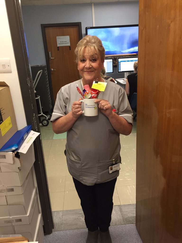 Ward 33 WUTH (@33wuth) on Twitter photo Our very hard working discharge tracker Sheila has been mugged. Very well deserved, well done 👏🏻 <a href="/WUTHstaff/">WUTH Staff</a> Our very hard working discharge tracker Sheila has been mugged. Very well deserved, well done 👏🏻 <a href="/WUTHstaff/">WUTH Staff</a>