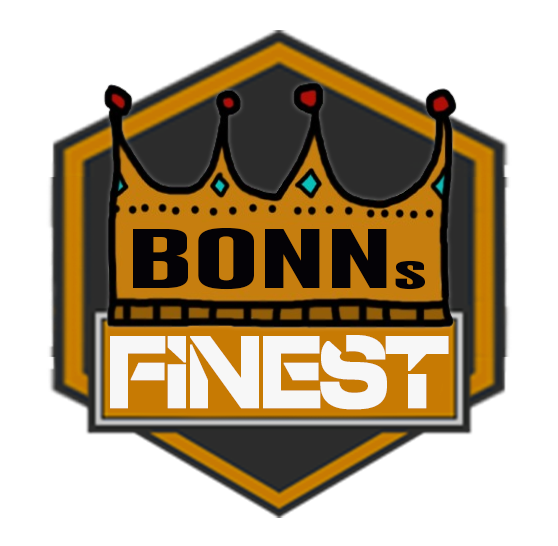 SummonersInnDE's tweet photo. Wir präsentieren das "Bonns Finest" Teamlogo für die Showmatches gegen @SpandauInferno am 24.02. ab 12Uhr im Telekom Dome zum Auftakt der #PremierTour! 

Was sagt ihr @Broeki2, @Xiohlol, @XoYnUzi, @TolkinLoL, @KxngLoL? 

(Logo by @CptFunkyFingers 😘) https://t.co/RS00mPF1ui