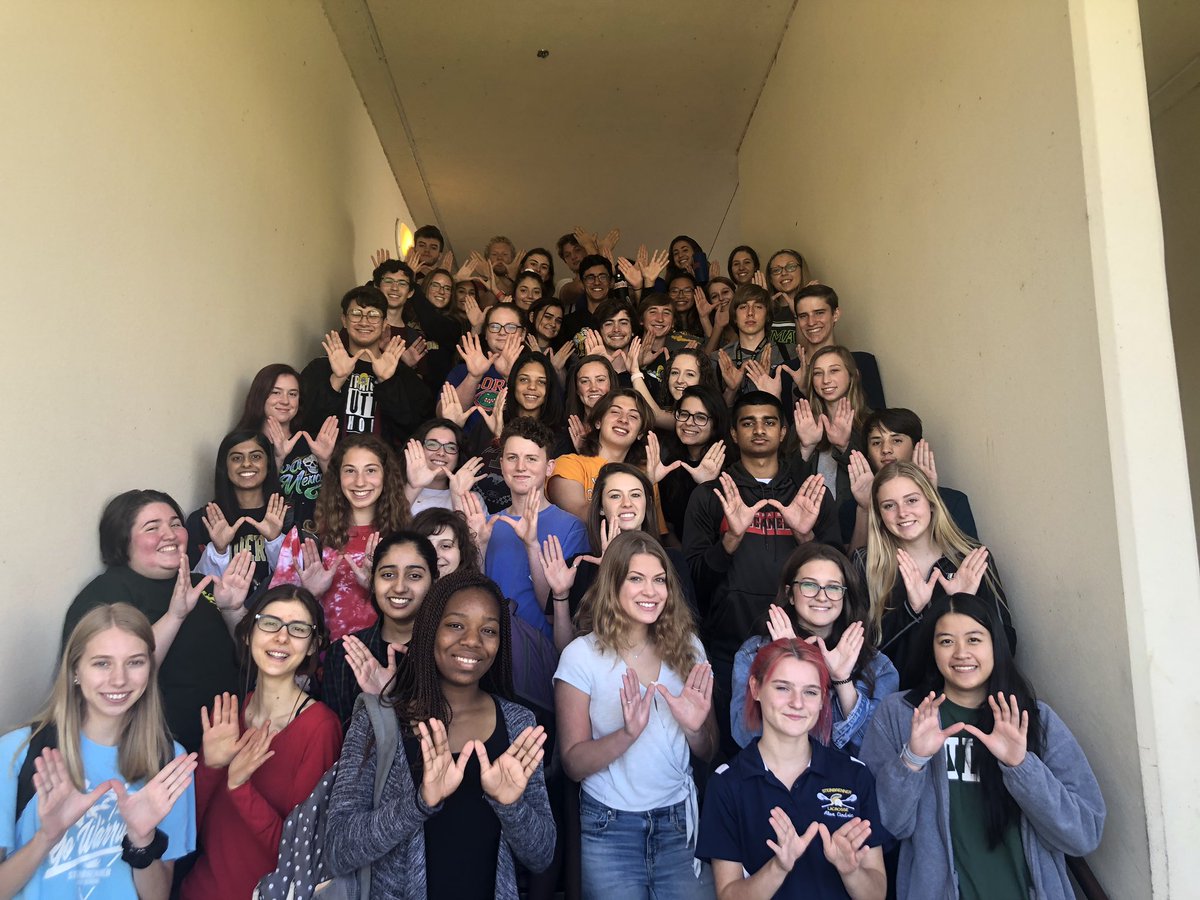 gshswarriors's tweet image. Shout out to the Class of 2019 Honor Court and Top 50! Striving for Success! #WarriorPride @gshsco2019