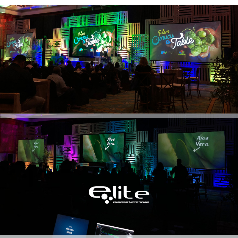 EliteProAruba's tweet photo. Unique Stage and Backdrop design for The Aruba Tourism Authority's 'From Cunucu To Table" Seminar.  #EliteProductionsAruba #ArubaTourismAuthority #RenAruba #MeetingsImagined #Aruba #MeetingPlanners #StageDesign #CorporateEvents @RenAruba @MtgsImagined https://t.co/Kell4ABpOd
