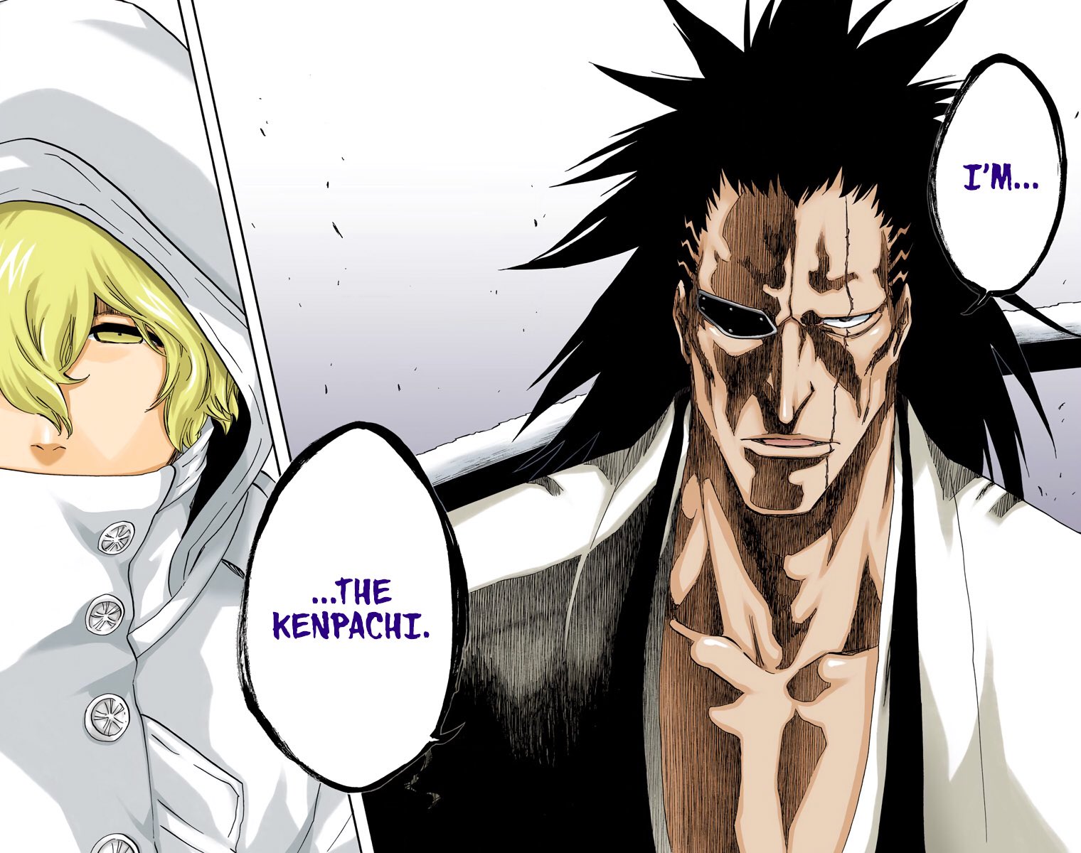 Ichigo_m on Twitter "Zaraki kenpachi in bleach anime, manga and novel