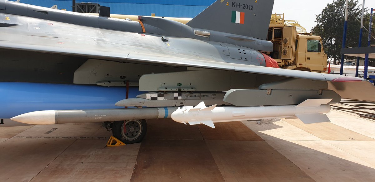 LCA Tejas with Brahmos NG , Derby-2 and R-73 Missile