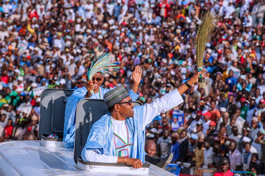 The Independent National Electoral Commission (lNEC) has approved the resumption of political campaigning and we are back to work.

Join us and let's make sure we achieve #PMB4Plus4 and take Nigeria to the #NextLevel!! TOGETHER we can do it! 

4⃣➕4⃣

#NigeriaDecides2019
