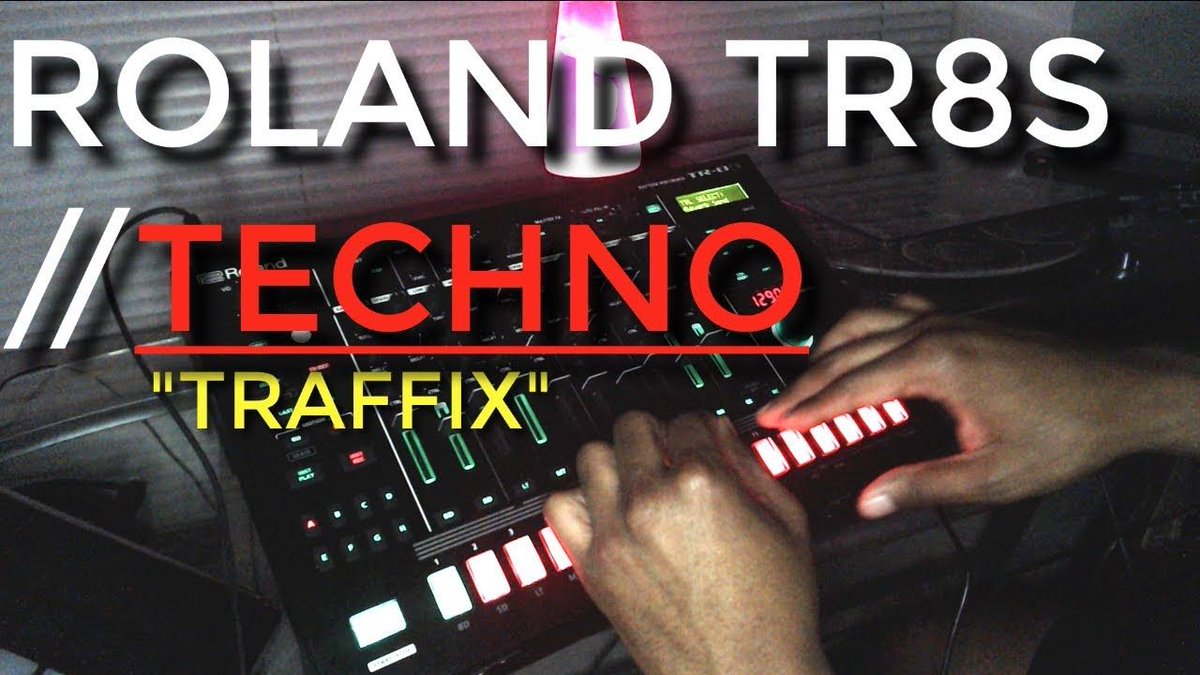 RealDennisKane's tweet image. Just a little snippet of a track in progress with the Roland TR8S. 
#techno #technoproduction #technomusic #youtube #tr8s #technojam
Roland TR8S // Techno &quot;Traffix&quot; buff.ly/2DU3tKi via @YouTube