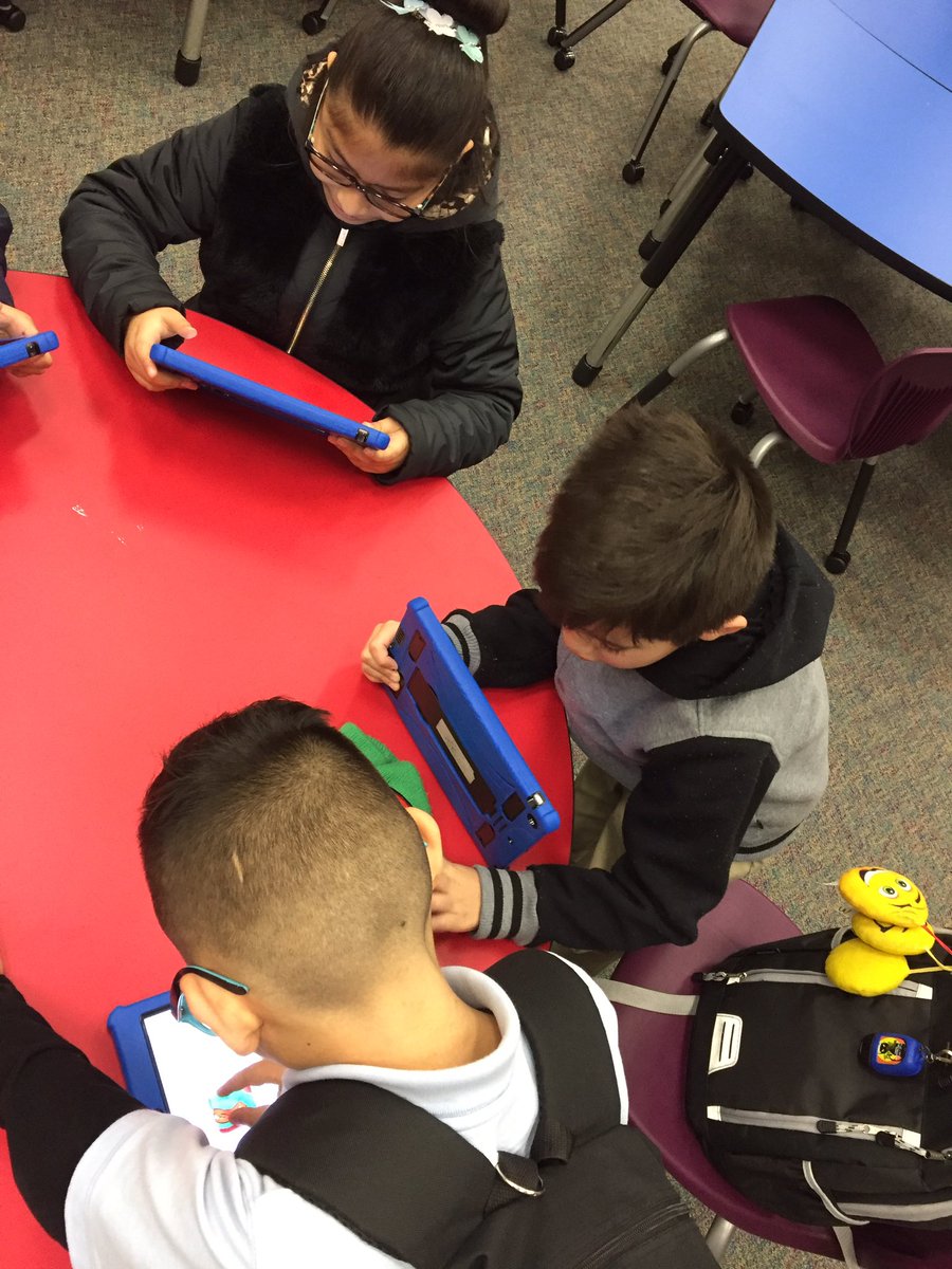 HMQLibrary's tweet photo. Using @BookCreatorApp to make scrapbooks of our friends in #EarlyLibrary @Alief_Libraries https://t.co/Jd62ztKPhj