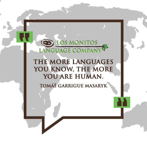 experienceLM's tweet photo. โThe more languages you know, the more you are human.โ
โ Tomรกลก Garrigue Masaryk
#languagequote #languageinspiration https://t.co/zkhNBxUcC9
