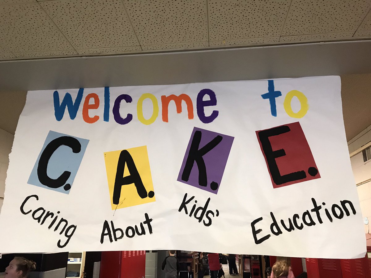 Thanks to all families who joined us for our C.A.K.E. Event last night.  Kids had a blast building and creating while teachers and parents had great discussions on math, reading, and social-emotional educational topics.