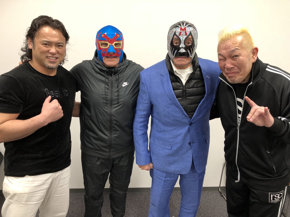 ミルマスカラスさん、Mil Máscaras ドスカラスさん、Dos Caras のさわ