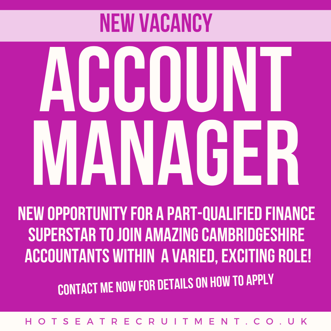 Looking for a new Finance role in #cambridge? You do NOT want to miss this! hotseatrecruitment.co.uk/job/hs1153/