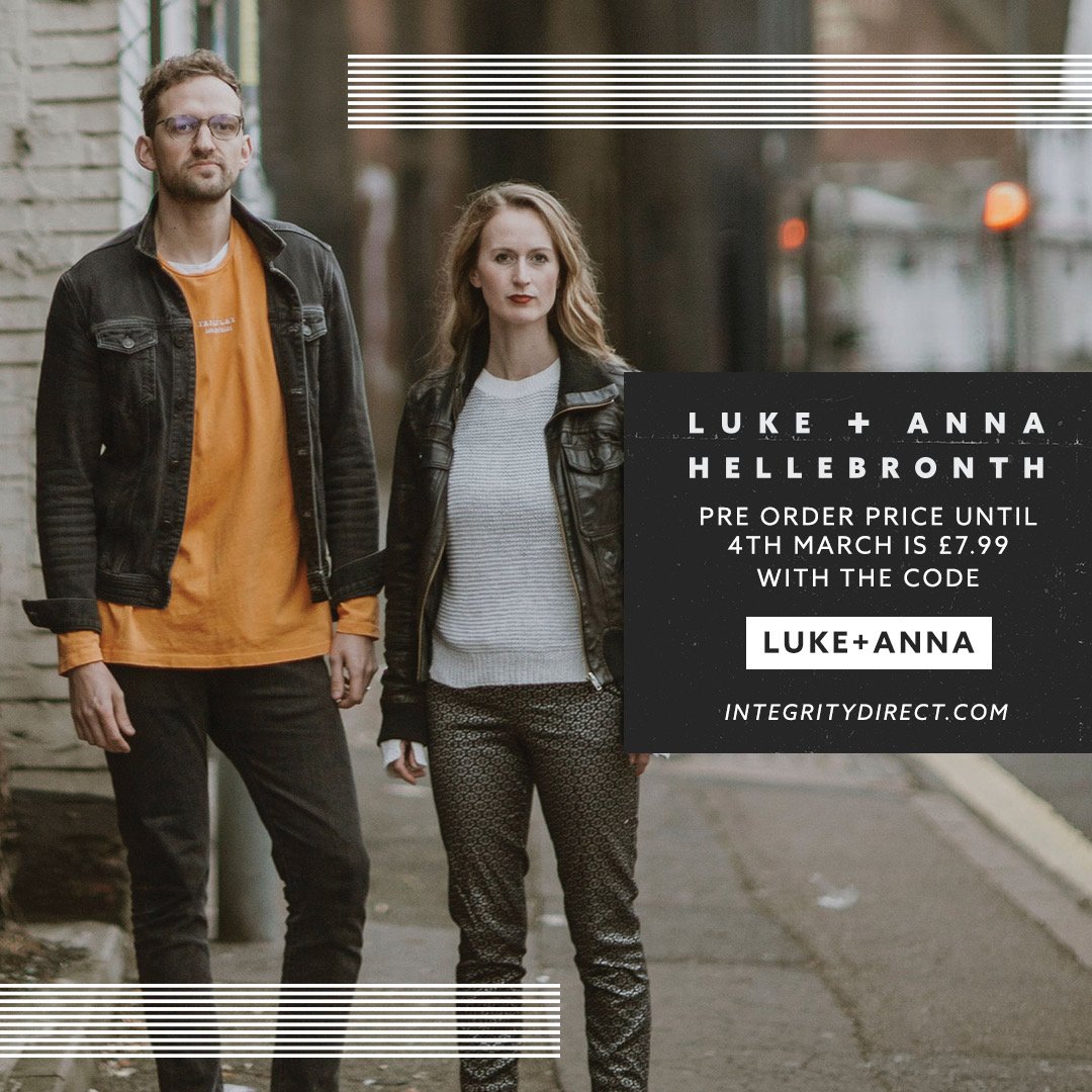 Receive a discount when you pre-order <a href="/lukehellebronth/">Luke Hellebronth</a> + <a href="/annahellebronth/">Anna Hellebronth</a>'s new album before March 4th. Use the code: LUKE+ANNA  integritydirect.com/luke-anna.html…