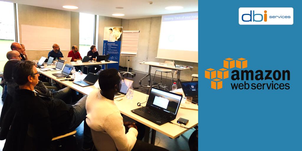 dbiservices's tweet image. &quot;Being constantly at the cutting edge means continual training and self-learning, that&apos;s what makes our difference.&quot; @Herveschweitzer, CTO at dbi services 
👉Our experts at today&apos;s internal Amazone Cloud workshop 🤓
#besharing #open4tech #besuccessful #amazonecloud
