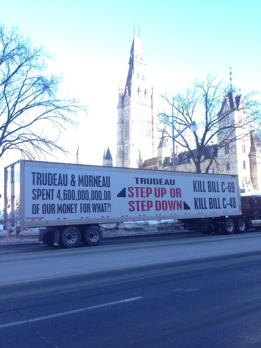 The #UnitedWeRoll convoy has arrived.