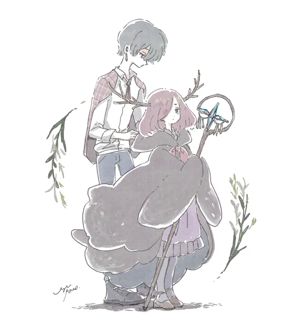 #私の絵柄が性癖に刺さる人に届いてほしい

刺さりますか... 