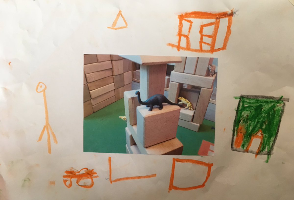 hardopkijken's tweet image. Leren kijken. De kleuters leren fotograferen. Wat staat er op de de foto? Maar ook, wat staat er NIET op de foto. #onderzoeken #observeren