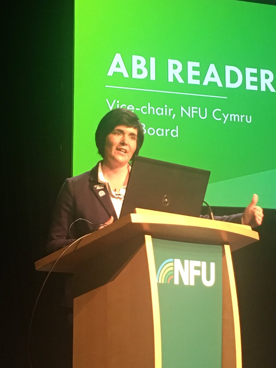 Working through farm succession was challenging and complicated - but @nfum provided fantastic support to help the family through the process, says ⁦@NFUCymru⁩ Milk Board Vice Chairman and dairy farmer ⁦@AbiReader⁩ #NFU19 ⁦@NFUtweets⁩