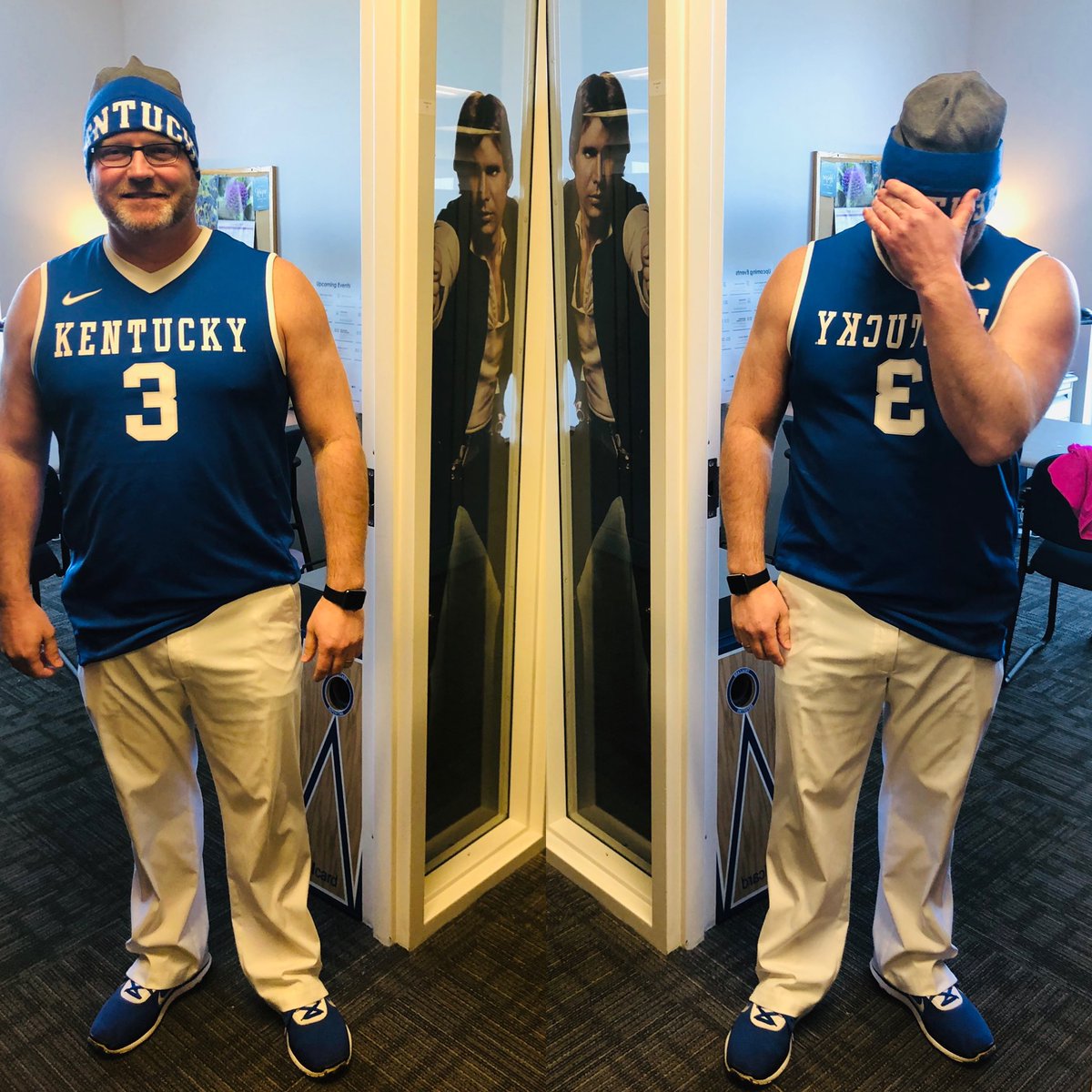 Karney36's tweet image. This is what happens ⁦@trialcard⁩ when you’re a ⁦@Vol_Hoops⁩ fan and you lose to ⁦@KentuckyMBB⁩ #oneofakindculture #TCdifference ⁦⁦@mark_droke⁩ ⁦⁦@landotown⁩