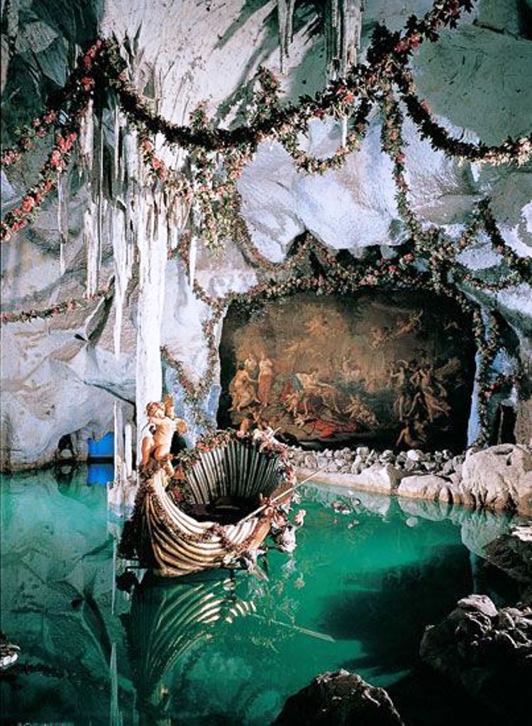 The Venus Grotto, #LinderhofPalace © Bayerische Schlösserverwaltung.