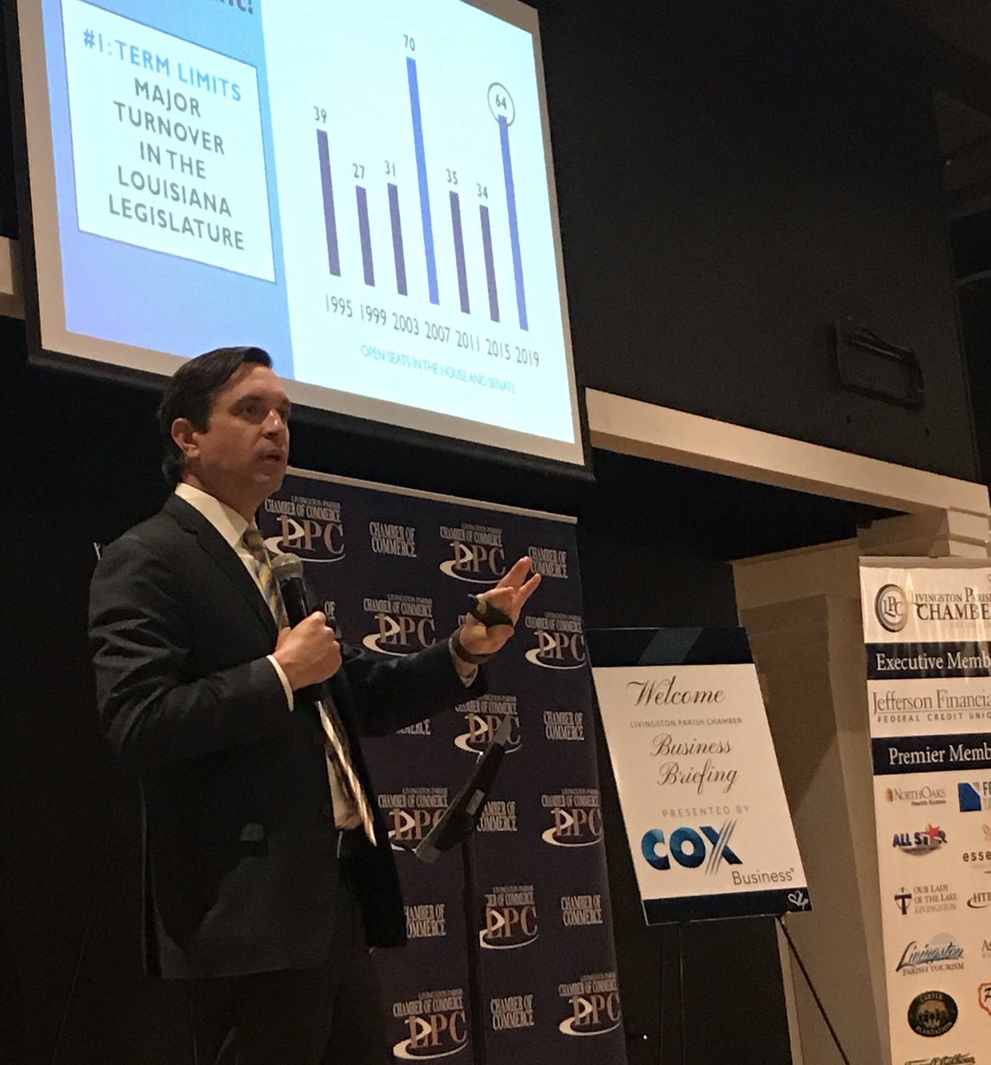 Kicking off our <a href="/LABI_biz/">LABI</a> Legislative Outlook Tour with our great partners at the <a href="/LivingChamber/">Livingston Parish Chamber</a>. #lalege #businessoutlook