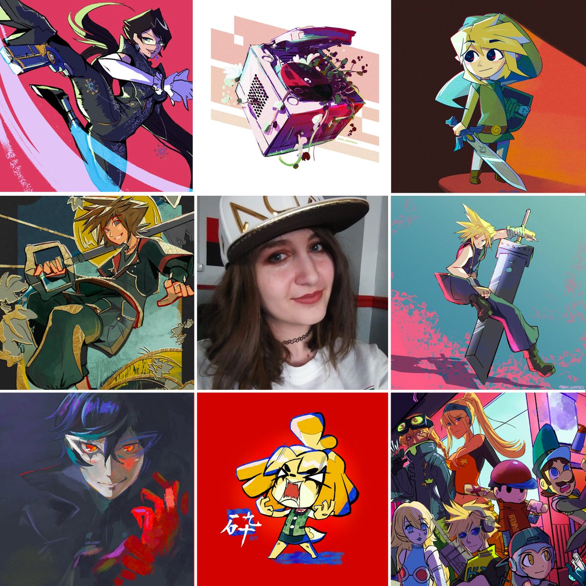 A bit late but I wanted to join in on these #artvsartist 