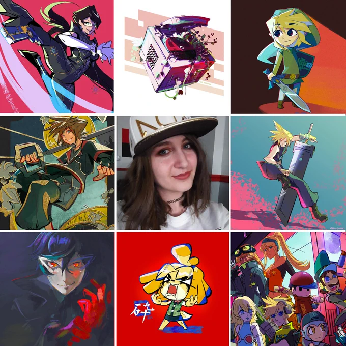 A bit late but I wanted to join in on these #artvsartist 