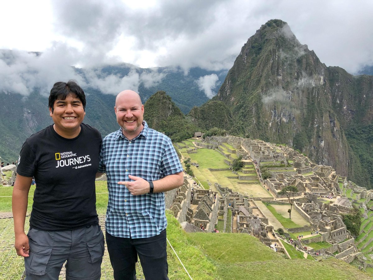 gobackpacking's tweet photo. It was not the first visit to Machu Picchu for Dave, but he certainly  had some new experiences this time round. Check out his journey up the mountain with @gadventures. #gobackpacking
READ ABOUT IT: https://t.co/HP7aFdpjAU https://t.co/Expwviz08y