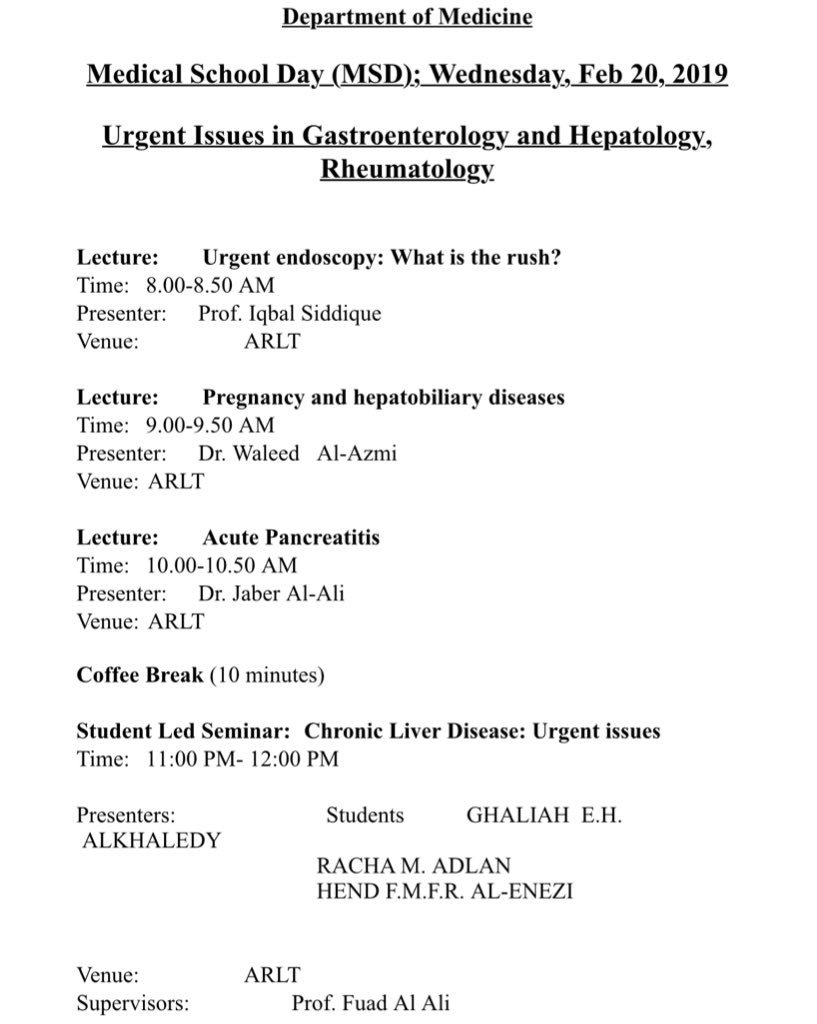 batch_2012's tweet image. 6th Medicine MSD: 

( note from 8 till 12 pm )