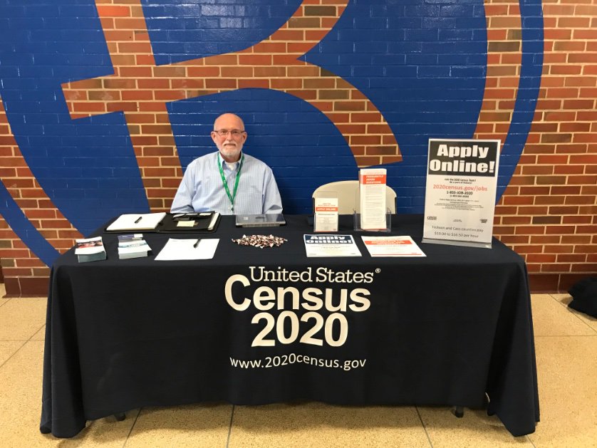 Visit employer partner Jim from the Census on the first floor of Massman shall.
