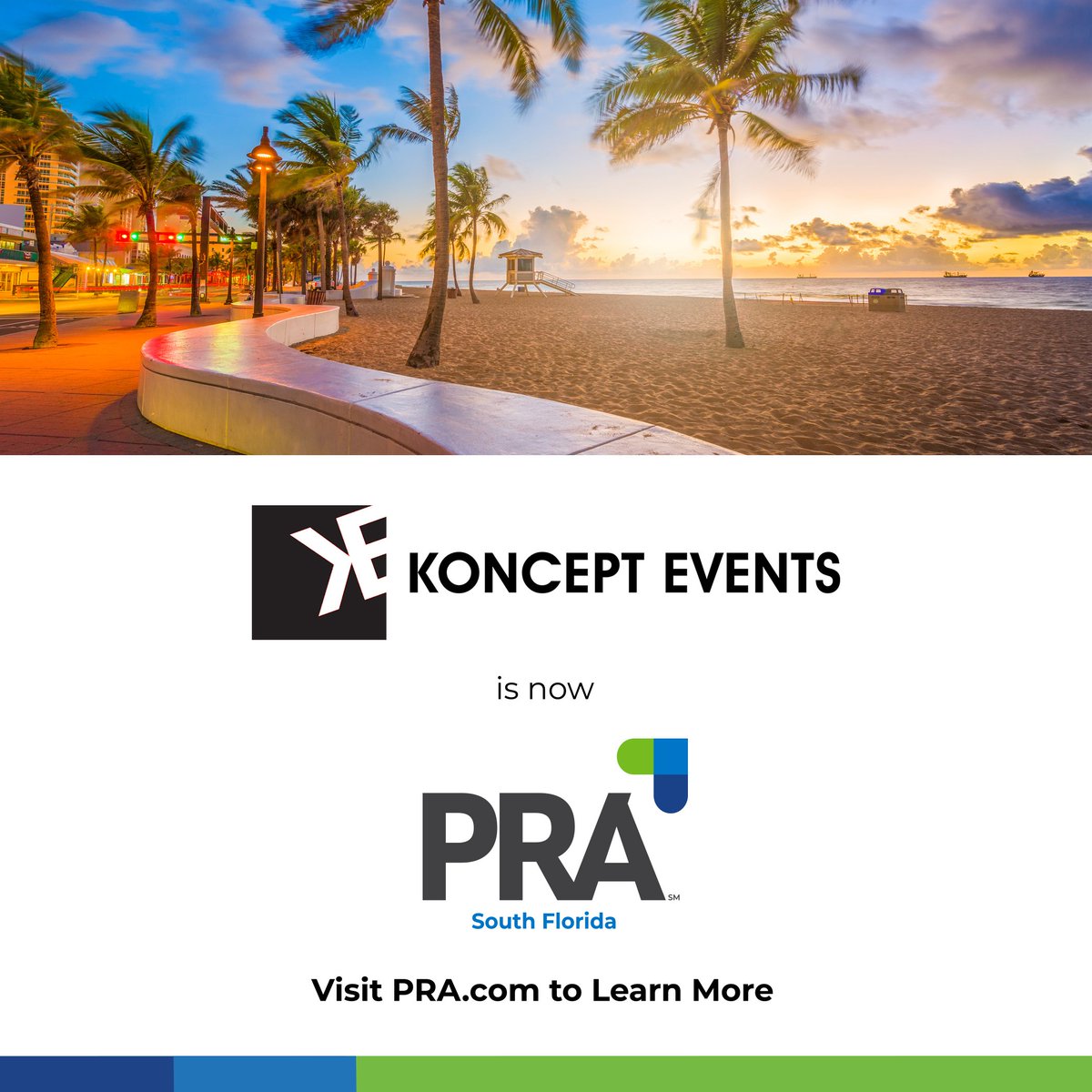 Exciting changes are happening with Koncept. We are now PRA South Florida! Visit PRA.com to learn more!
