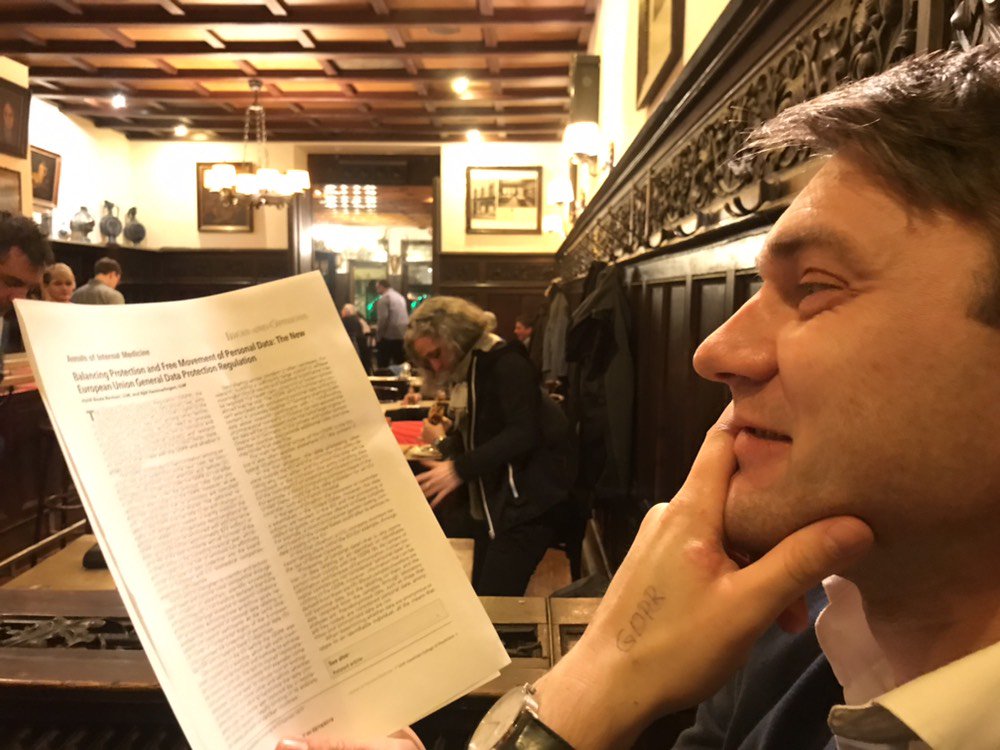 KrawitzPeter's tweet photo. Not only a good read in a pub: Balancing Protection and Free Movement of Personal Data | Ann Intern Med | ACP | https://t.co/ijM4THC1qz https://t.co/KJBCRDWyay