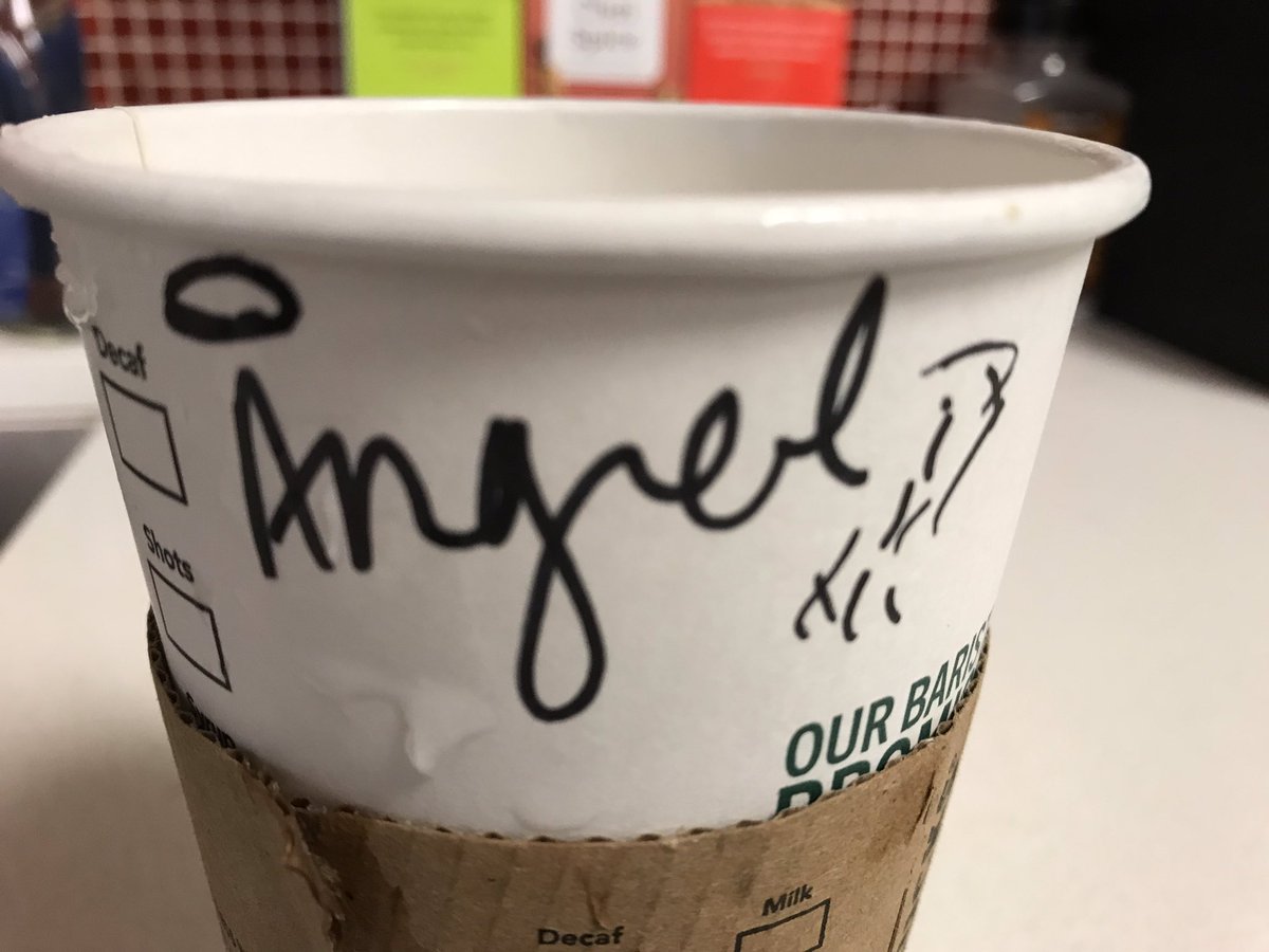 I have artwork on my latte! Love my 40th floor Columbia Tower Starbucks. <a href="/Starbucks/">Starbucks</a>