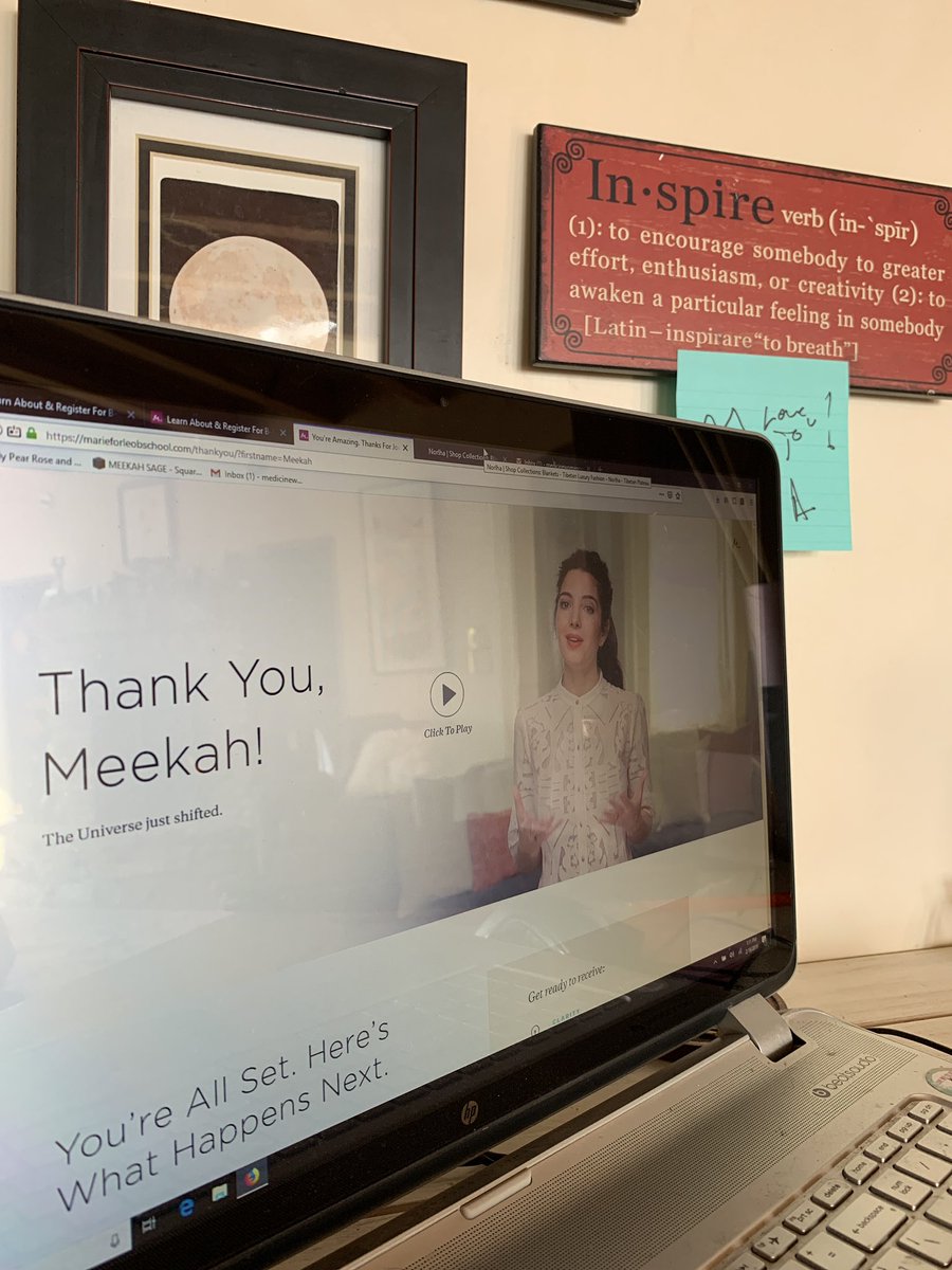 MeekahSage's tweet photo. THIS! I have taken many personal development classes, BUT never a business course! 10 years trying to start little creative bizs but never knowing WTF I was doing and getting nowhere! I am excited, nervous, and ready for the adventure to BEGIN! #bschool2019 @marieforleo https://t.co/Ol6O0s4FEt
