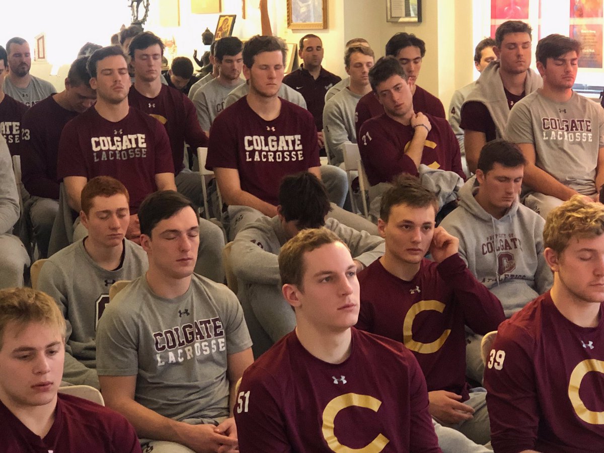 americameditate's tweet photo. .@ColgateLacrosse @coachkarwek @colgateuniv - when the personality combines to the true innate self, you’re in the zone. All the best to these powerful leaders of our future❤️ #BOCEL #SisterJenna #americameditating #lacrosse Thanks for stopping by🧘🏼♀️💫🥍 https://t.co/ijmJYlbPpz