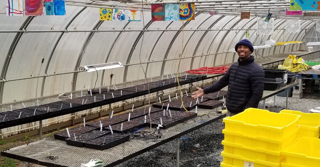 I am sounding like a broken record, I know who plays records anymore; Magic Mike the Chef is one solid guy!  We created flats of beets, kale, and turnips on a cold rainy day in the greenhouse.  Thanx again Mike!