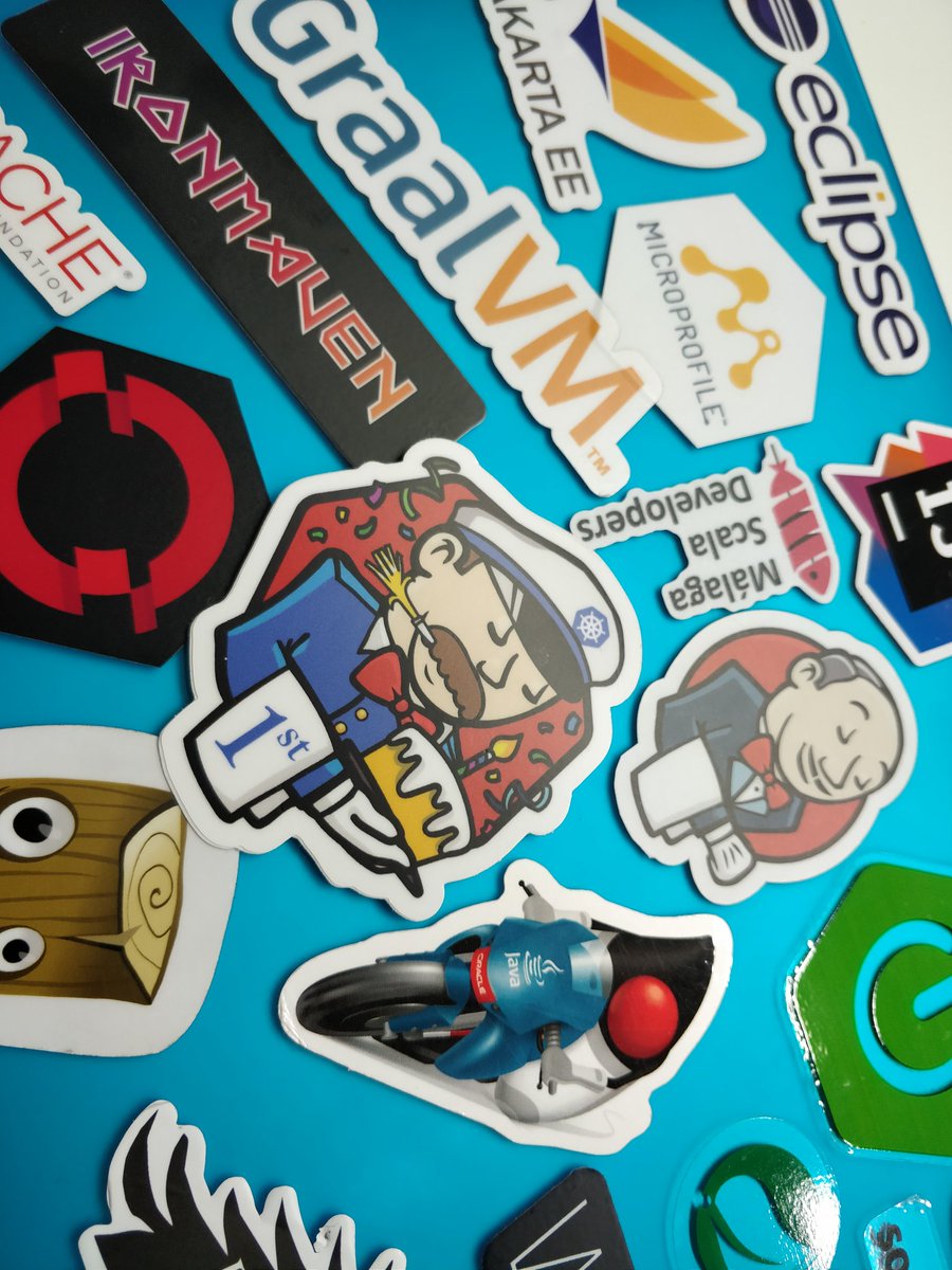 thank you <a href="/jenkinsxio/">Jenkins X</a> for the cool stickers - celebrating one year of awesomeness and the many that are to come!